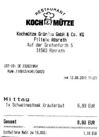 dkmz Hffner Kochmtze Restaurant